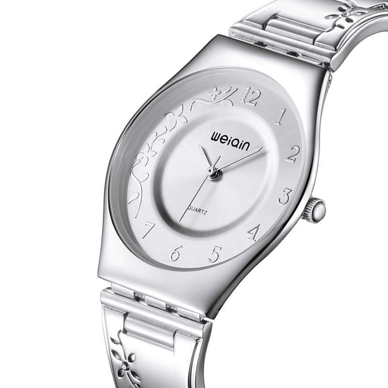 Simple Watches - The Modern Floral™ Women's Fashion & Luxury Stainless Steel Watch