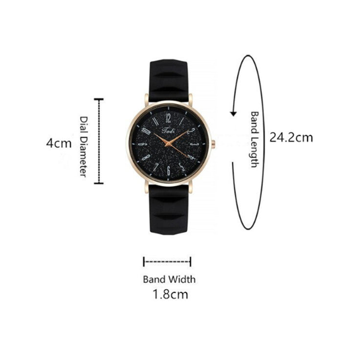 Celestial Starry Sky Round Dial Quartz Watches