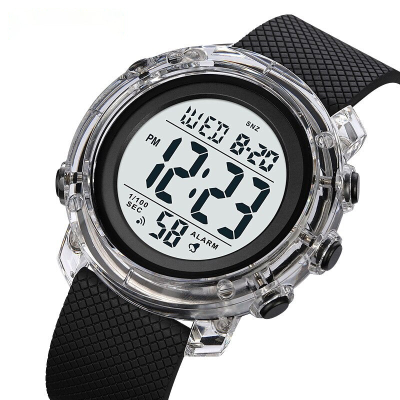 Simple and Minimalist LED Light Digital Display Unisex Watches ...