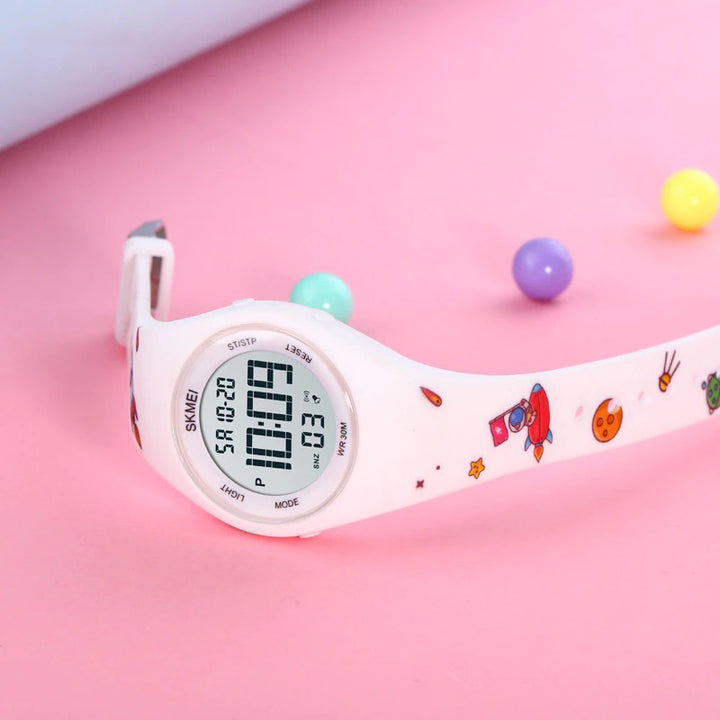 Cute Cartoon Bear Pattern Children's Chronograph Watches