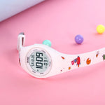Cute Cartoon Bear Pattern Children's Chronograph Watches