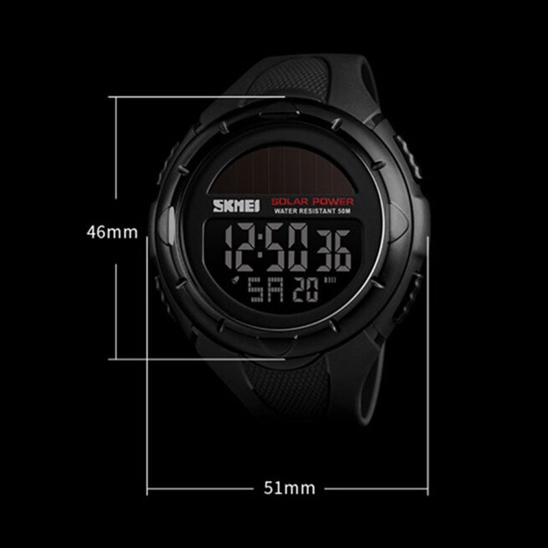 Cool Outdoor Sports Solar-Powered Digital Watches