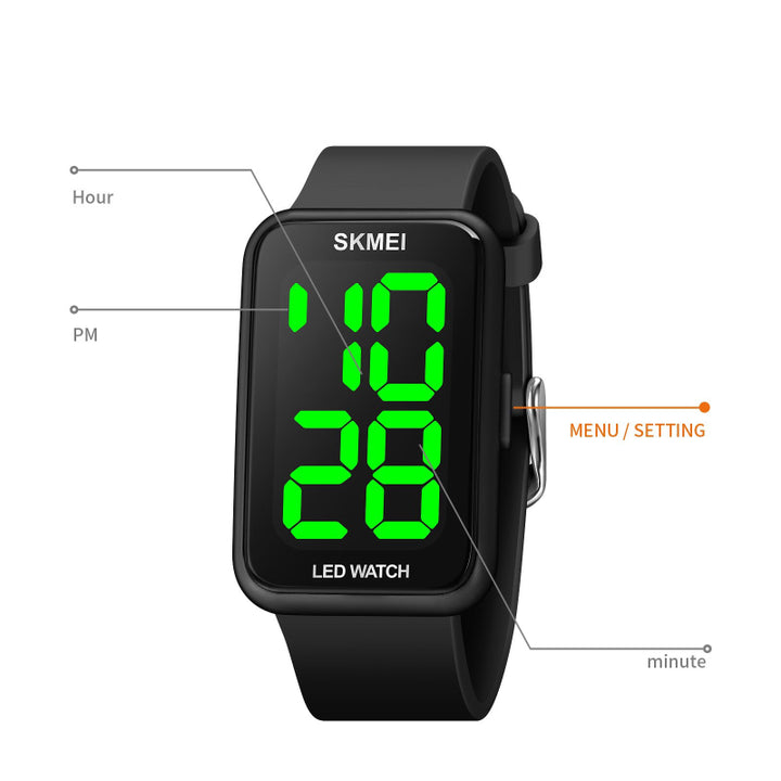 Waterproof Macaroon LED Digital Sports Unisex Watches