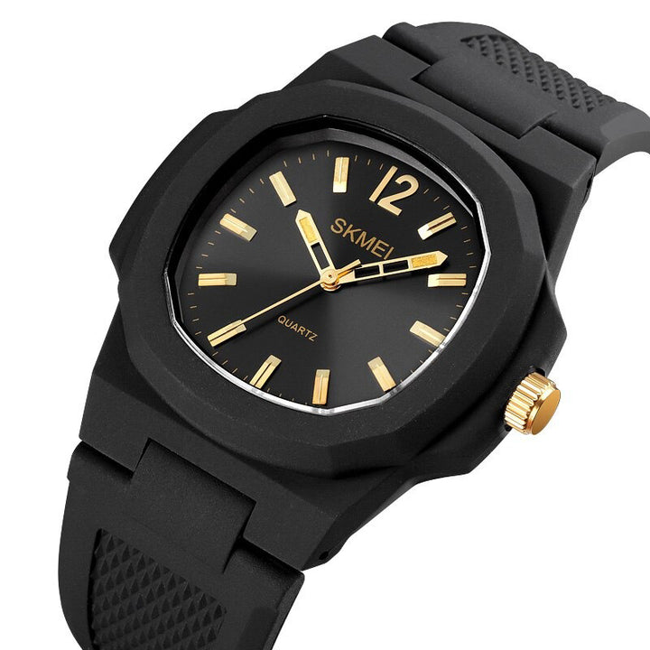 Retro Style Waterproof Sports Fashion Silicone Band Quartz Watches