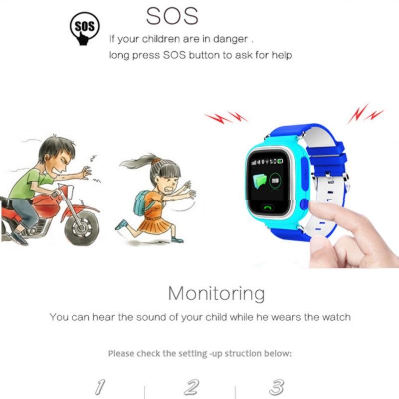 Smartwatch For Children - The Better Plot™ GPS SOS Children's Smart Watch