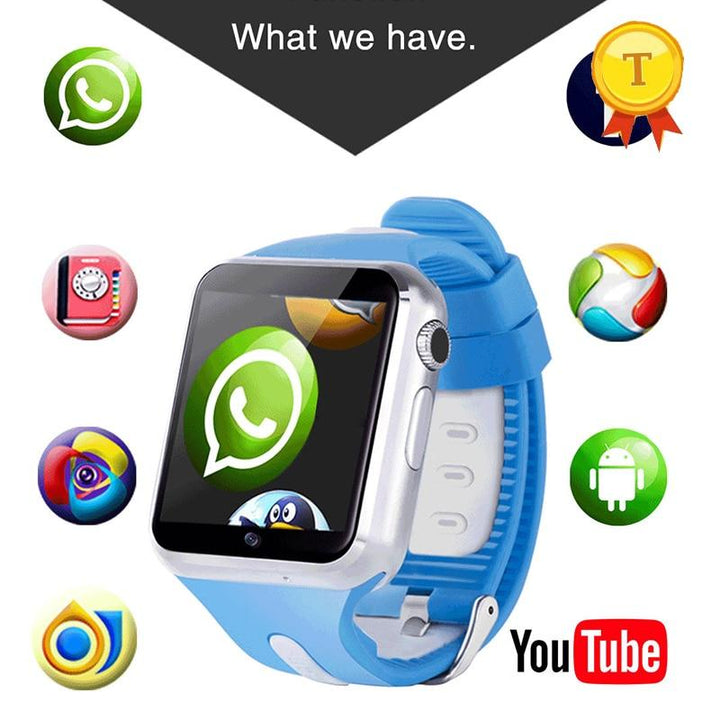 Smartwatch For Children - The Kid's Convivial™ New WIFI GPS Tracking Smartwatch For Children