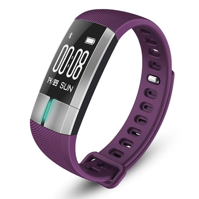 ECG Monitor Bracelet Blood Pressure Fitness Activity Tracker