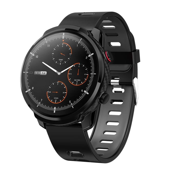 Full Touch Unisex Sports Clock Heart Rate Monitor Weather Forecast Smartwatch for IOS and Android