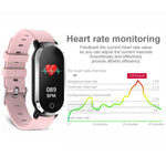 Smart Wristband Heart Rate Blood Pressure Monitor Fitness Bracelet tracker Pedometer Band for IOS Android