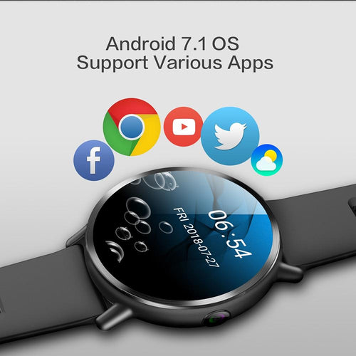 Smartwatch For Men - The Nifty™ 4G Wifi GPS Unisex Smartwatch With Camera