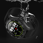 Waterproof Heart Rate Blood Pressure Monitor GPS Map Smartwatch