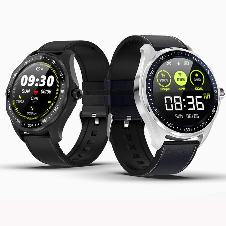 Waterproof Heart Rate Blood Pressure Monitor GPS Map Smartwatch