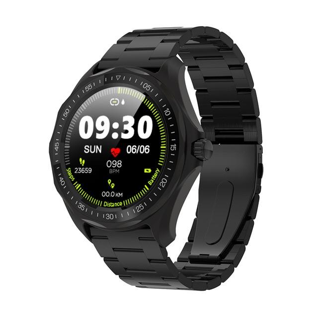 Waterproof Heart Rate Blood Pressure Monitor GPS Map Smartwatch