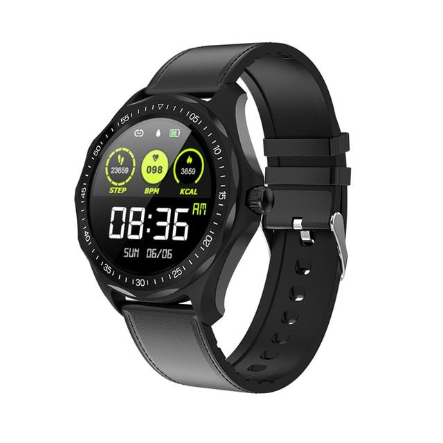 Waterproof Heart Rate Blood Pressure Monitor GPS Map Smartwatch