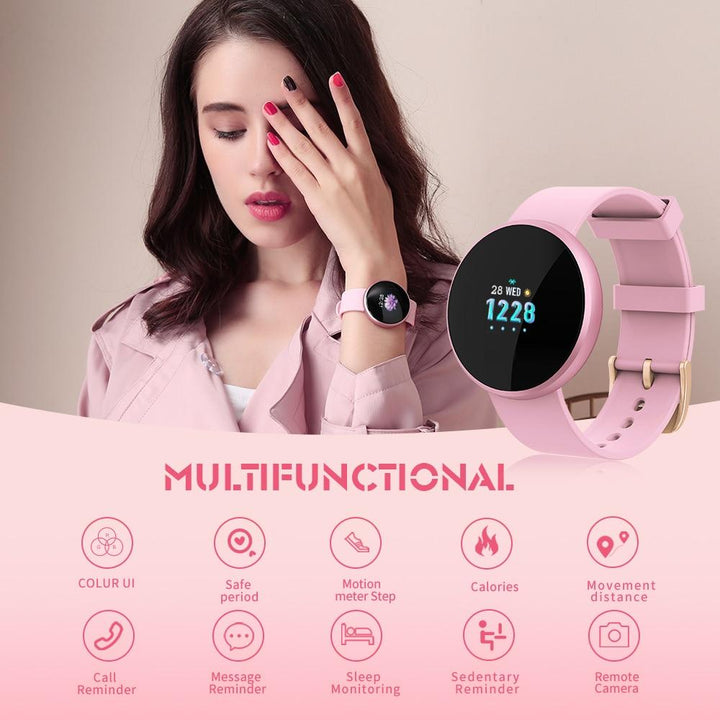 Female Health Reminder Smartwatch for Android and IOS