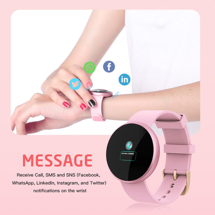 Female Health Reminder Smartwatch for Android and IOS