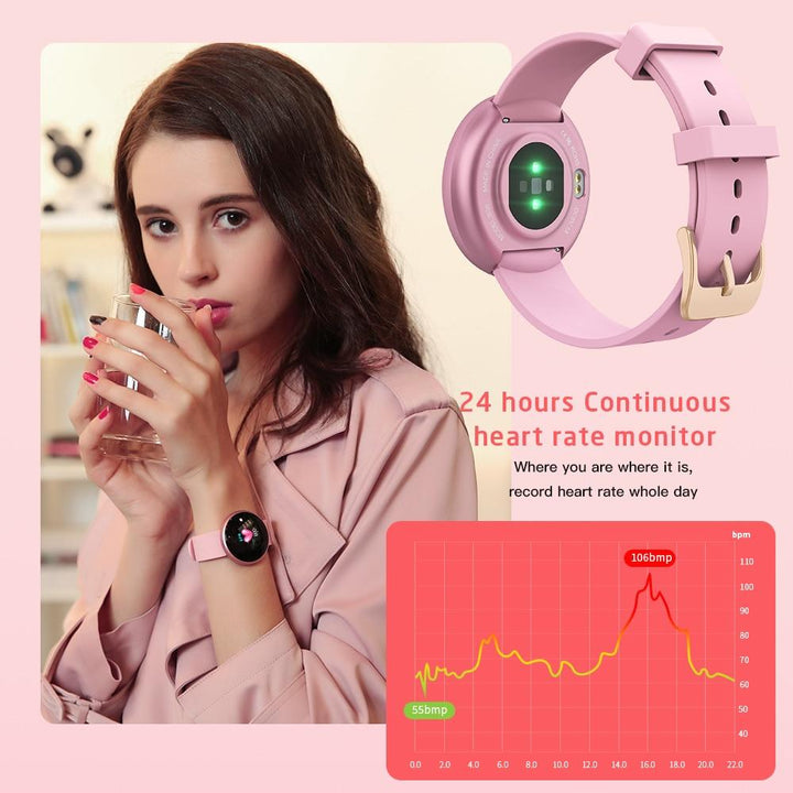 Female Health Reminder Smartwatch for Android and IOS