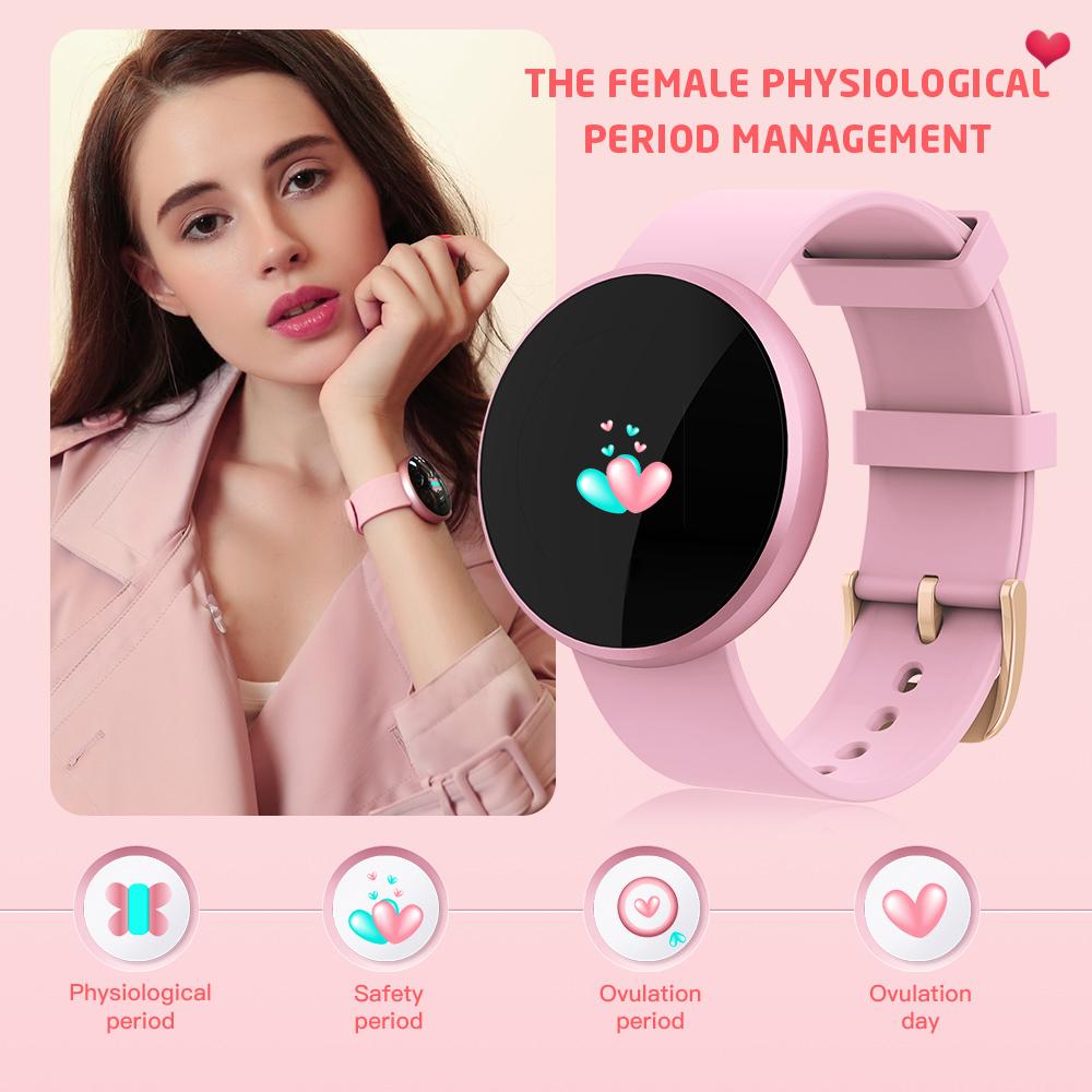 Female Health Reminder Smartwatch for Android and IOS