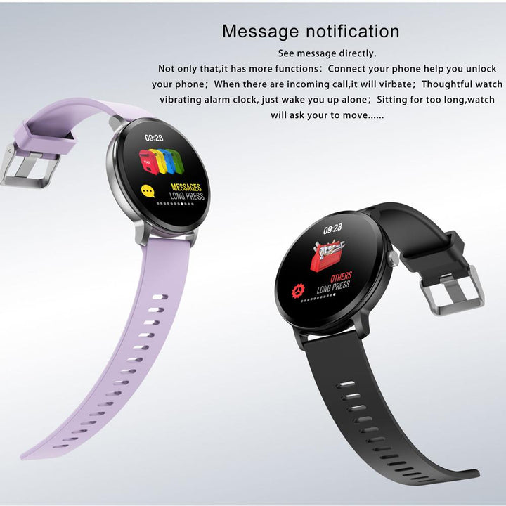 Smartwatch For Women - The Intelligence™ Unisex Tempered Sports & Fitness Smart Watch