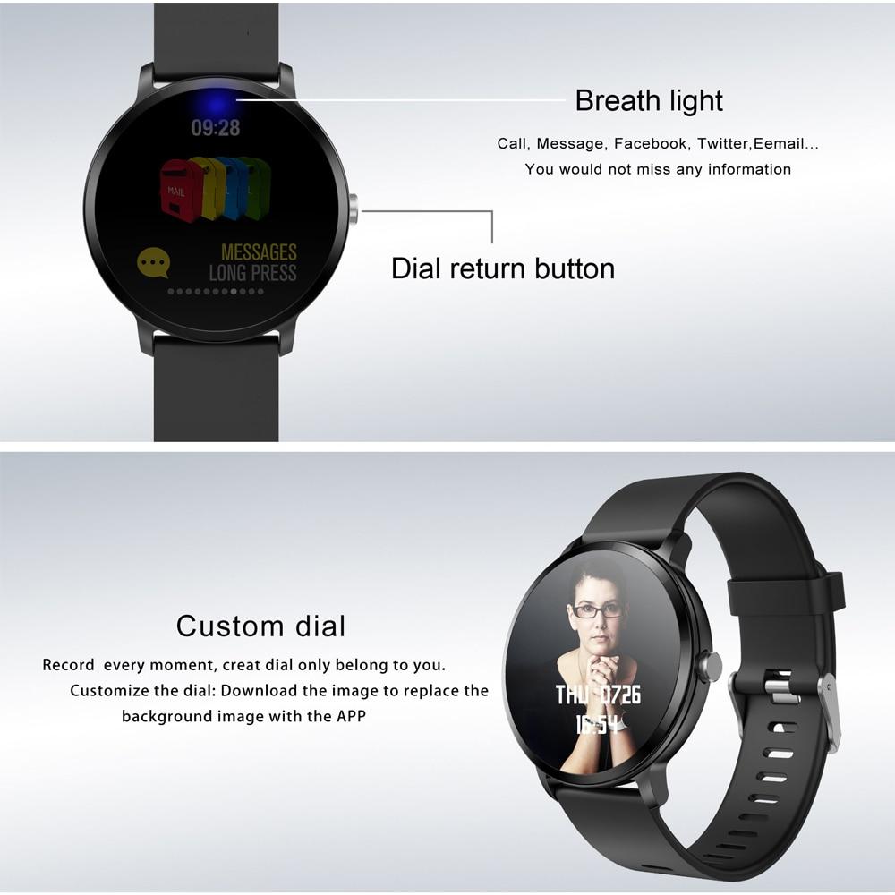 Smartwatch For Women - The Intelligence™ Unisex Tempered Sports & Fitness Smart Watch