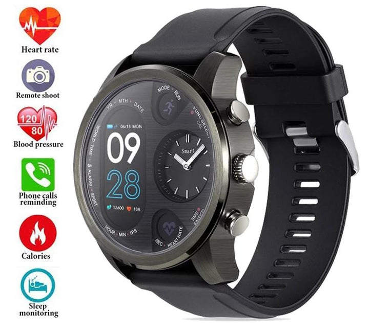 Sport Fitness Tracker 5ATM Smartwatch for Android and IOS With Blood Pressure Oxygen Heart Rate Monitor