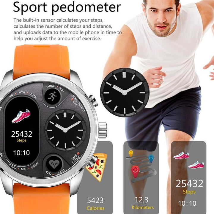 Sport Fitness Tracker 5ATM Smartwatch for Android and IOS With Blood Pressure Oxygen Heart Rate Monitor