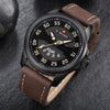 Sports & Military Watch - The Luxury™ Fashion & Casual Luxury Leather Strap Watches For Men