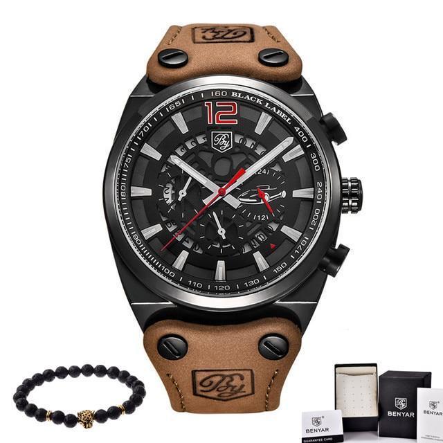 Sports & Military Watch - The Mechanisms™ Luxury Military Chronograph Waterproof Watch For Men