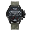 Sports & Military Watch - The Tri Bulk™ Men's High Quality Canvas Belt Military Watch