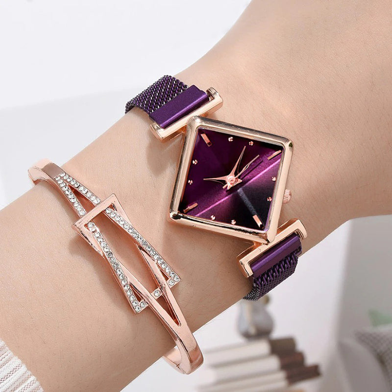 Diamond shape watch Clearance