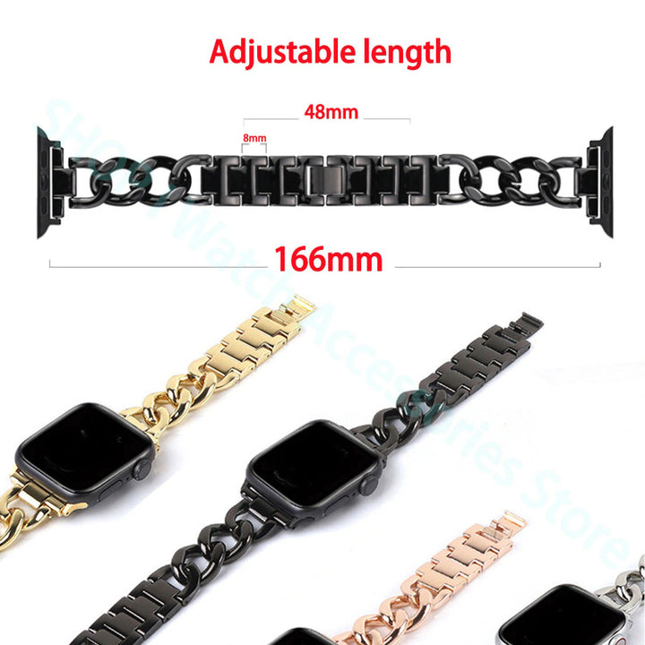 Chic Chain Style Replacement Strap for Apple Watches