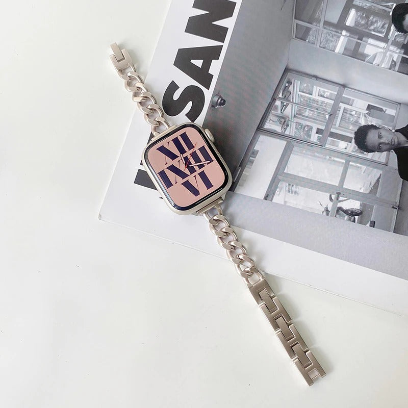 Women's Stainless Steel Replacement Bands for Apple iWatch Collection