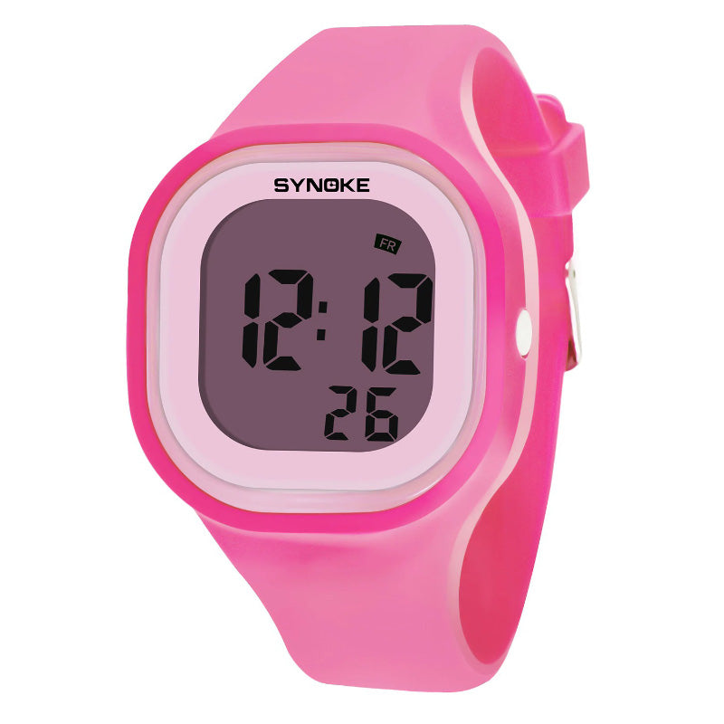 Colorful Digital Display Sports Chronograph Watches