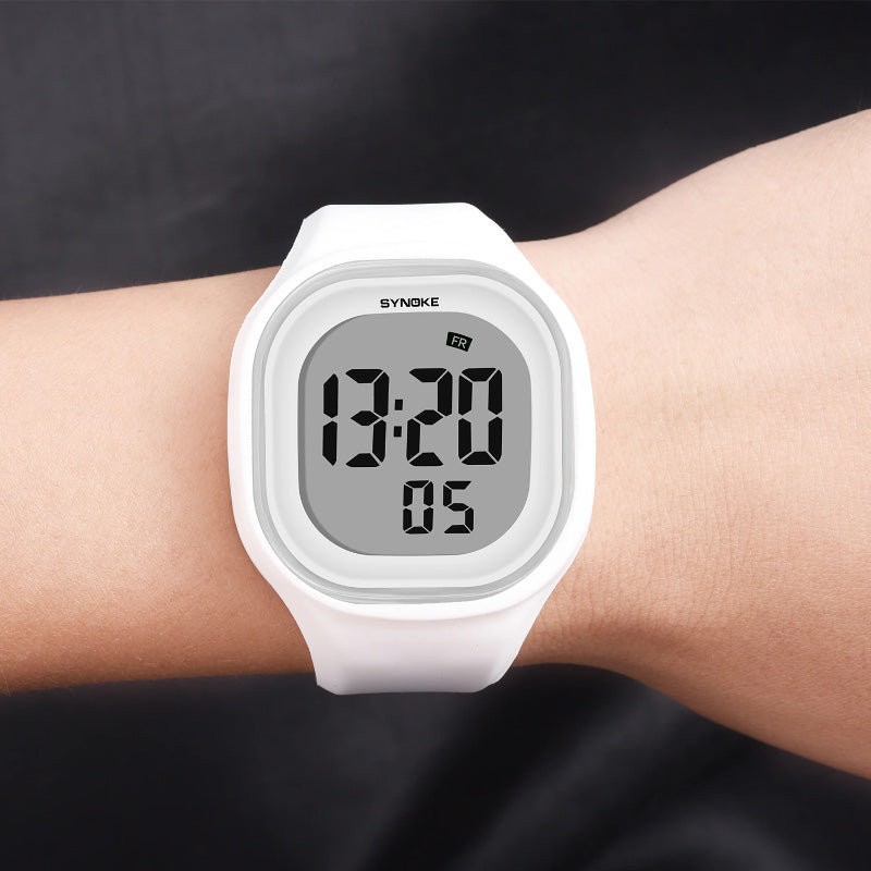 Colorful Digital Display Sports Chronograph Watches