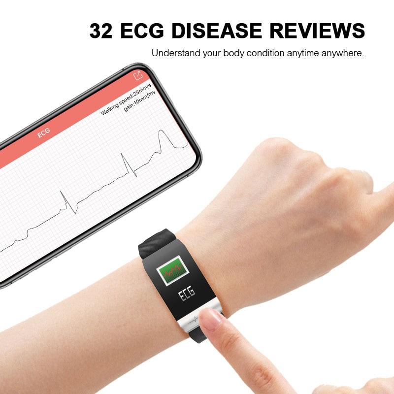 Cheap Q1 Bluetooth Smart Watch Men Women Sport Smartwatch Weather Display  Blood Pressure Heart Rate Monitor Fitness Tracker Smart Bracelet | Joom