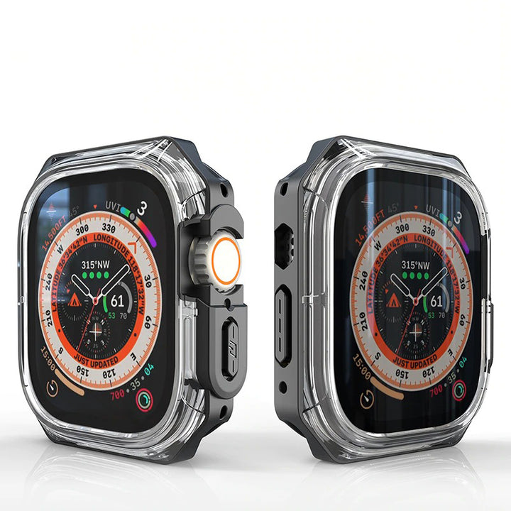 Durable Transparent TPU Bumper Case for Apple Watches