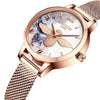Watch - Beautiful Floral And Bee Dial Quartz Watch