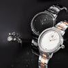 Watch - Brilliant Rhinestone Bezel Quartz Watch