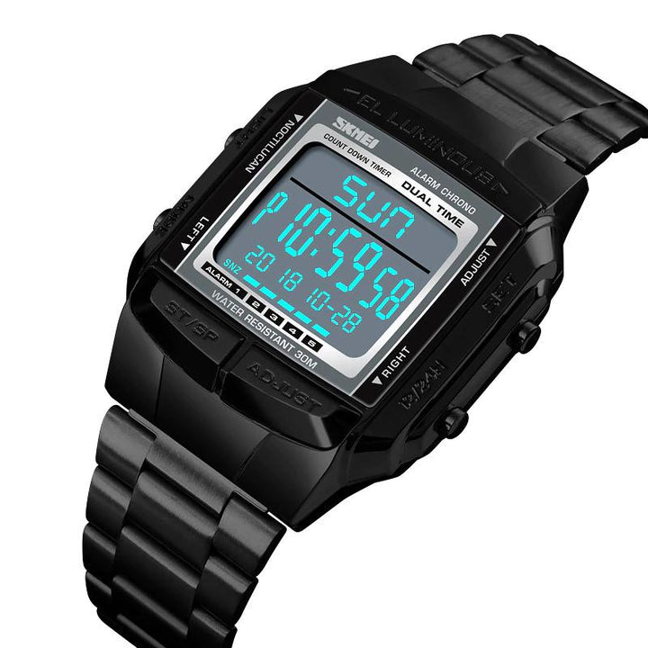 Watch - Casual Square Case Digital Sport Watch