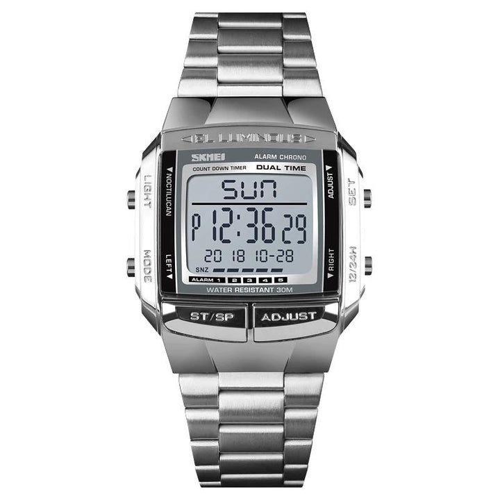 Watch - Casual Square Case Digital Sport Watch