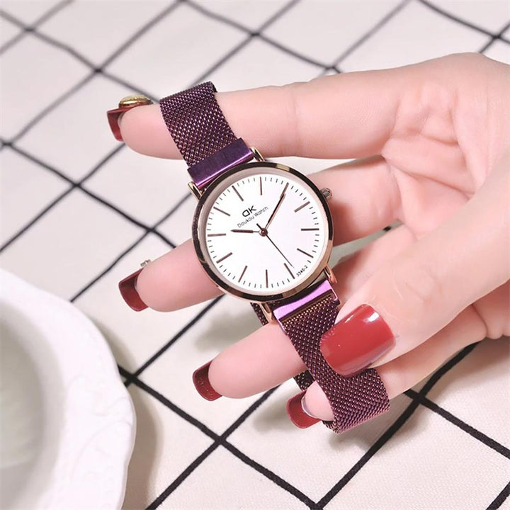 Watch - Classic Ultra-thin Mesh Band Quartz Watch