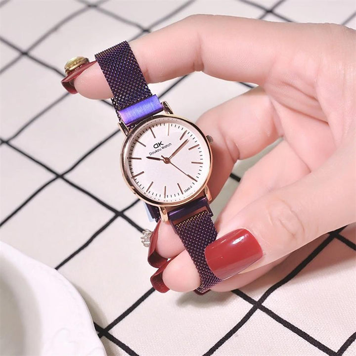 Watch - Classic Ultra-thin Mesh Band Quartz Watch