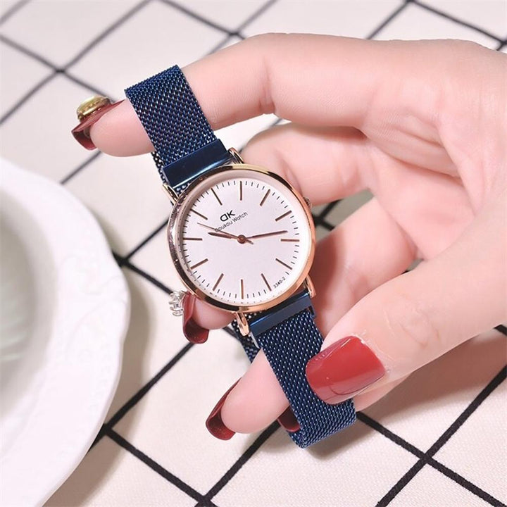 Watch - Classic Ultra-thin Mesh Band Quartz Watch