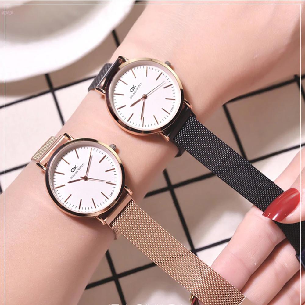 Watch - Classic Ultra-thin Mesh Band Quartz Watch