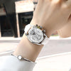 Watch - Classically Cool Leather Strap Chronograph Quartz Watch
