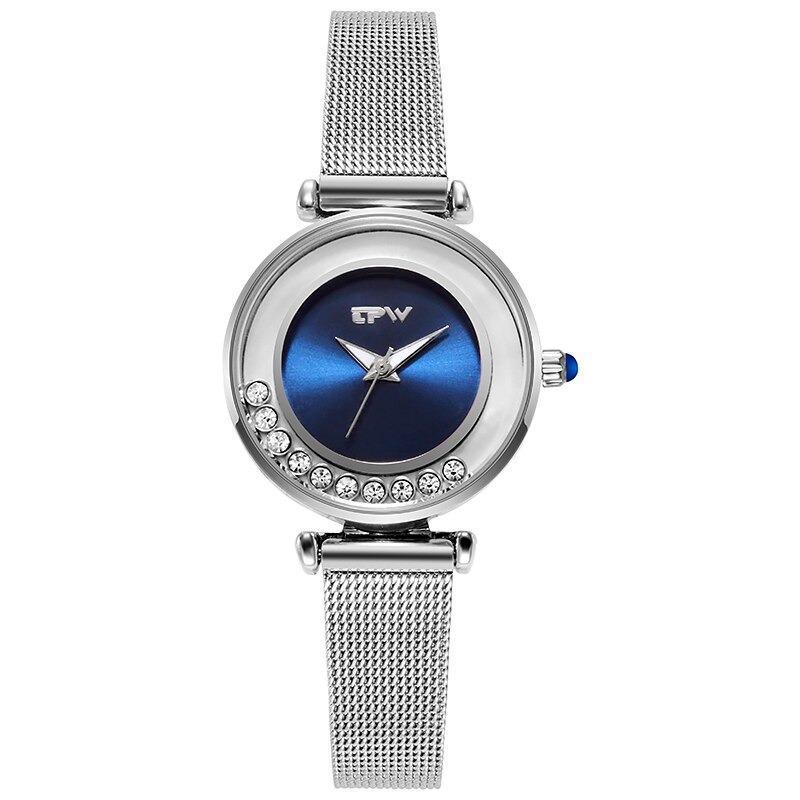 Watch - Classy Rolling Rhinestone Dial Quartz Watch