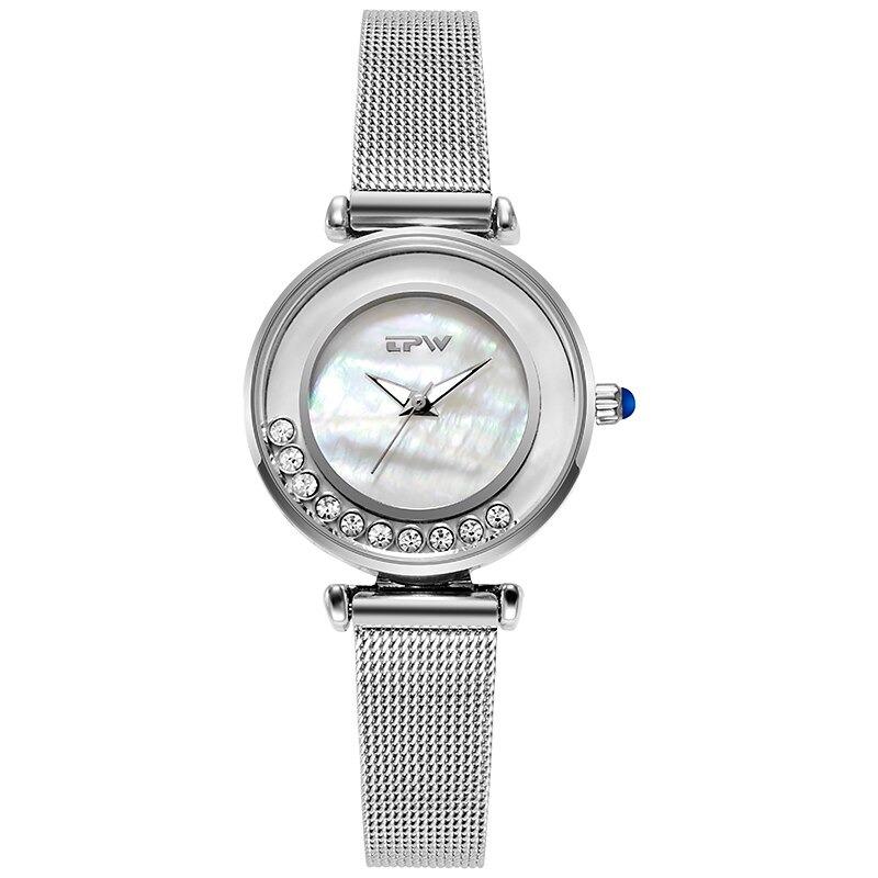 Watch - Classy Rolling Rhinestone Dial Quartz Watch