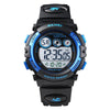 Bright Colored Digital Display Watch with LED Backlight For Kids