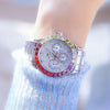 Watch - Colorful Rhinestone Adorned Quartz Watch