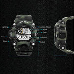 Watch - Cool Sporty Waterproof LED Display Watch